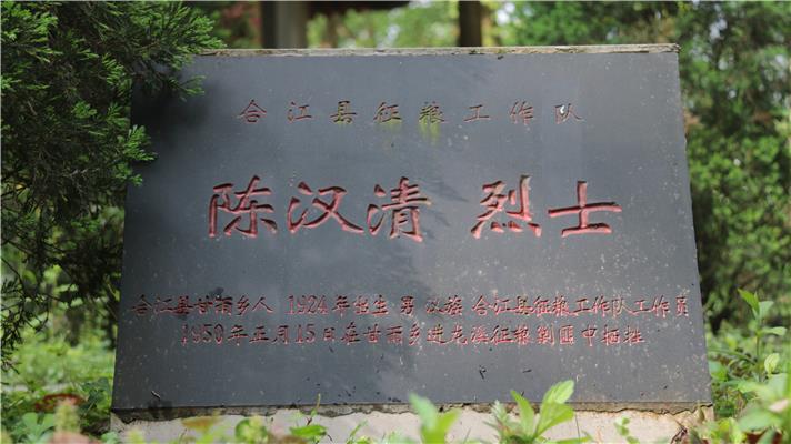 泸州市烈士陵园-陈汉清