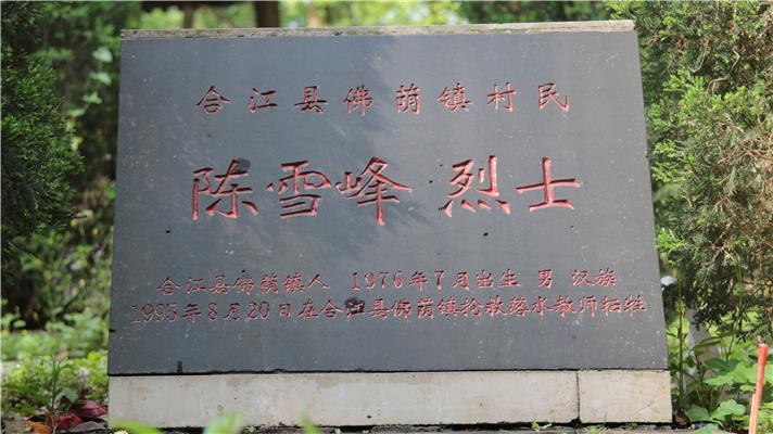 泸州市烈士陵园-陈雪峰